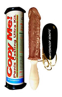 Copy Me! Penis Casting Ultra Kit, Dark Skin Tone, Handle Grip, Waterproof Vibrator, in-Home Dildo Maker (Standard Size Kit - Up to 6 Inches)