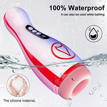 Load image into Gallery viewer, Automatic Male Masturbator, Male Masturbators Cup with 7 Thrusting &amp; Rotating Modes for Penis Stimulation, Electric Pocket Pussy Male Stroker Toy, Adult Male Sex Toys for Men-6
