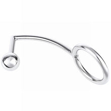 Load image into Gallery viewer, 024 Stainless Steel Hook Anal Massage Stimulation Delay Ring Health Care
