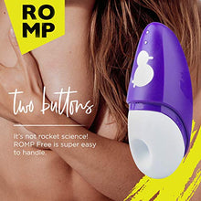 Load image into Gallery viewer, ROMP Free - Your Most Adventurous Travel Buddy ! Pleasure Air Clitoris Stimulator with 10 Intensity Levels and hygenic T
