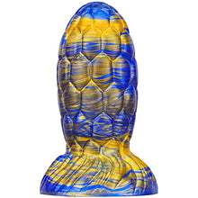 Load image into Gallery viewer, Wide Large Monster Dildo Huge Anal Dildo Toy, 6.18&quot; Thick Realistic Dildo Silicone Butt Plug for Women, Colorful Smooth Dildo Adult Sex Toys Couples (Blue Gold)
