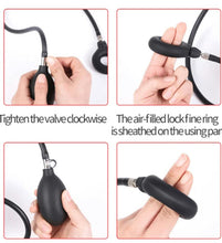 Load image into Gallery viewer, [Waller PAA] Male Inflatable Penis Cock Ring Pump Sleeve Extender Girth Enhancer Men Sex Toy, 1 Count
