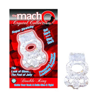 Macho Double Ring, Clear