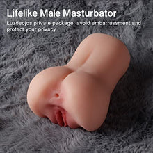 Load image into Gallery viewer, 2in1 Male Masturbator Adult Sex Toys for Men Sex Dolls with 3D Realistic Silicone Textured Skin
