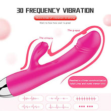 Load image into Gallery viewer, Toy Rose for Women Stimulator Clitoralis Rabbit Vibrator Training Sucking Toys Sex Stimulation Adult Rechargeable Anal Thrusting Modes Fun Vibration Powerful Dildo Silent Couple
