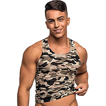 Load image into Gallery viewer, MALE POWER Tank TOP Commando CAMO (Large)
