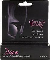 California Fantasies Dare Anal Desensitizing Cream - .5 Oz Tube Boxed