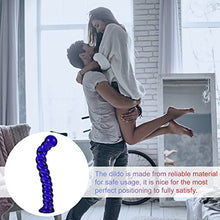 Load image into Gallery viewer, Yustery Glass Artificial Pleasure Wand Masturbation Masturbation Toy Anal Plug Fake Dildos
