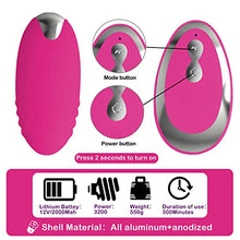 Load image into Gallery viewer, Bullet Vibrator, Bullet Vibrator for Women, Quiet Hygienic Waterproof Adult Egg Massager for Clitorals Stimulator, Adult Sex Toys, Waterproof Sex Toys for Couples - Adult Vibe Egg Massager, Pink
