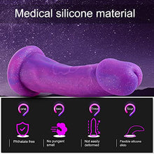 Load image into Gallery viewer, Hismith 8.46&quot; Silicone Dildo with KlicLok System for Hismith Premium Sex Machine, 7.6&quot; Insert-able Length, Max Girth 5.72&quot; Diameter 2.34&quot; - Fantasy Series
