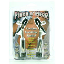 Load image into Gallery viewer, Golden Triangle Pinch N&#39; Pleaz Nipple Clamps
