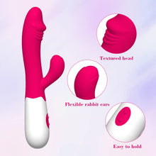 Load image into Gallery viewer, Generic Sex Toy Personal Massager Dildo Vibrator +10 speeds Couple Adult, Pink, 1.0 Count
