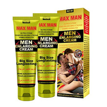 Load image into Gallery viewer, Men Massage Cream Hotiary Longer and Thicker Penis Enhancement Cream Penis Enlargement Cream Sex Organ Enlargement Cream for Men Private Sex Products (2 Pack Yellow)
