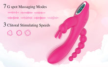 Load image into Gallery viewer, M ONE Vibrating Massager For Women with 7 Massaging Modes 3 Speeds Electric Wand Toy - Handheld Women Adult Tool - Waterproof 8.1 Inch Cord Less - Gift For Women
