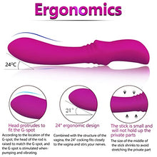 Load image into Gallery viewer, G-Spot Vibrator, Dildo Vibrator with 9 Powerful Vibrations Modes, Rechargeable Quiet Vibrating Powerful Vibrators Adult Sex Toy Gift (Pink)
