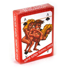 Load image into Gallery viewer, Kama Sutra Sexual Positions Cartoon Playing Cards
