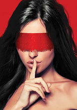 Load image into Gallery viewer, Ouch! Mystere Lace Mask, Red
