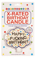 Candy Prints X-rated Birthday Candle