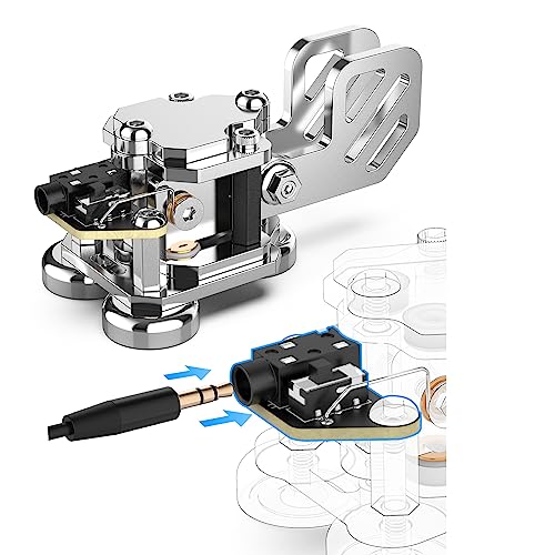 Telegram Double Paddle CW Key MCT01 Silver and Double Paddle Key Socket Replacement