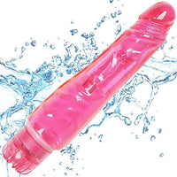 Waterproof Vibrating Dildo - Realistic Multi-Speed Penis Vibrator for G-Spot or Clit Stimulation - Adult Sex Toy