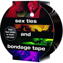 Load image into Gallery viewer, Sex Ties &amp; Bondage Tape - Black
