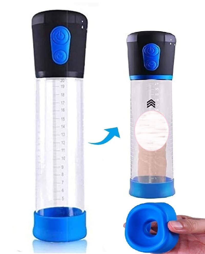 Men's Vacuum Pump Enhancement Pump Men's Enhancement Growth Pump Pen ~ Powerful Suction Belt Vacuum Pump for Men's Home ~ Men's Underpants Pleasure Toy