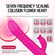 Load image into Gallery viewer, Toy Rose for Women Adult Vibrator Swing Sucking Telescopic Heating Toys Wand Vibrate Vibrating Dildo Training Scales G Spot Silent Modes Bullet Balls Vibration Massagers Cup
