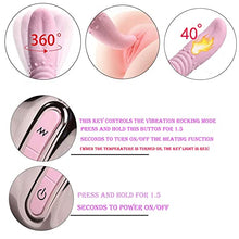 Load image into Gallery viewer, Adult Sex Toys Women Sex Toy Thrusting Vibrator G Spot Rabbit Anal Wand Clitoral Vaginal Nipple Clit Stimulator for Couples with 10 Silicone Finger Vibrator Modes
