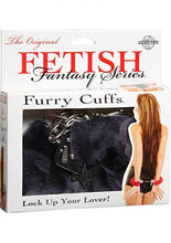 Load image into Gallery viewer, Gift Set of What The Fuck Totally Fucked Up and Fetish Fantasy Series Furry Love Cuffs - Black
