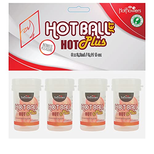 HOT Ball Set - HOT, Hot Flowers Hot Balls, Brazilian Ball for Womens and Mens Pleasure, (Pack w 4)