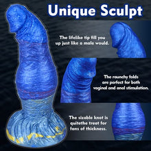 Load image into Gallery viewer, 8.1&quot; Knot Dildo Dragon Dildo Monster Suction Cup Dildo, Fantasy Anal Dildo G Spot Prostate Massager Adult Sex Toy, Hands-Free Play for Male Female Couple Pleasure
