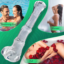 Load image into Gallery viewer, Realistic G Spot Massage Dildo Penis Cock with Strong Suction Cup Clear TPE Dildo with Vivid Glans Vein for Women Men Masturbating (S)
