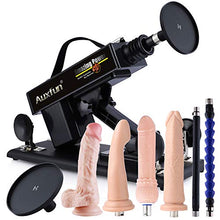 Load image into Gallery viewer, Auxfun Sex Machine for Adult People, Thrusting Machines with 3XLR Connector Attachments Dildos Sex Toys Massager Gun Love Machines Device
