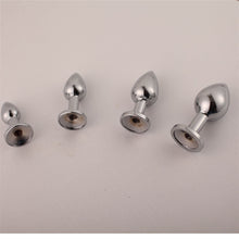 Load image into Gallery viewer, wangbo11 Sexy Fox Tail with Detachable Smooth Touch Metal Prostate Massager Anal Butt Plug Sex Toys for Fetish Cosplay Flirt Accessories (Color : White XS)
