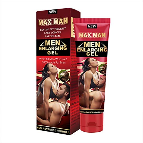 Hotiary Men's Massage Cream Penis Becomes Longer and Thicker Enhancement Sex Products Men Energy for Care Delay Performance Boost Strengh (Red)