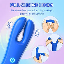 Load image into Gallery viewer, Mini Bullet Vibrator for Women - Quiet Small Clit Vibrator with 10 Powerful Vibrations, Discreet Full Silicone Vibrator for Nipple Clitoris Stimulation, Waterproof Adult Sex Toys for Couples Pleasure
