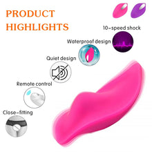 Load image into Gallery viewer, 10 Kinds Storng Vibration Mode Vibrator,Invisible Wireless Remote Control Vibrating Panty Vibrator Massager for Women Love Egg Adult Toys,Pink
