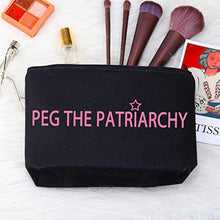 Load image into Gallery viewer, JXGZSO Funny Adult Stash Bag Bondage Stuff Kit Bag BDSM Zipper Makeup Bag or Pouch (THE PATRIARCHY B)
