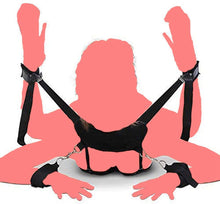 Load image into Gallery viewer, Sex Ties Restraints For Women Submissive Kit Adjustable Sex Bonding Straps Bed Bondaged Restraints Kit Ties Down Hands and Legs Sex Restraining SM Toys Bondaged Kit Adult Restraint Set Women&#39;s Hoodies
