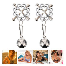 Load image into Gallery viewer, PRETYZOOM 1 Pair Nipple Clip Vaginal Clamps Nipple Clamps Nipple Chain Non Piercings Women Body Jewelry Breast Stimulation Toys Couples Pleasure Toy Style 1
