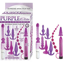 Load image into Gallery viewer, Purple Elite Collection Supreme Anal Play Kit - Purple
