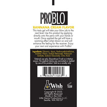 Load image into Gallery viewer, Problo Oral Pleasure Gel - Banana Cream
