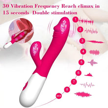 Load image into Gallery viewer, Generic Sex Toy Personal Massager Dildo Vibrator +10 speeds Couple Adult, Pink, 1.0 Count
