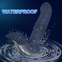 Load image into Gallery viewer, Thrusting Prostate Massager Anal Vibrator for Men&#39;s, Male Anal Sex Toys for Men - Vibrating Anal Butt Plug Toy for Women,10 Thrusting &amp; Vibrations, Remote Control, Waterproof (APP)
