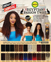 Load image into Gallery viewer, Rastafri Egyptian Passion Twist 18&quot; (T33/SW.RED)
