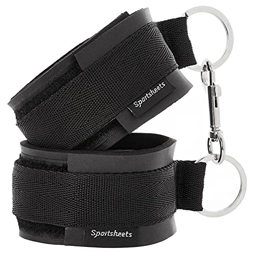 Sportsheets Sports Cuffs, Black