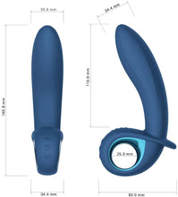 Load image into Gallery viewer, G-spot Anal Vibrator Automatic Inflatable Prostate Massager Sex Toys - Adorime Rechargeable Silicone Vibrating Butt Plug Expansion Stimulator with 10 Modes &amp; Wireless Remote for Men Women
