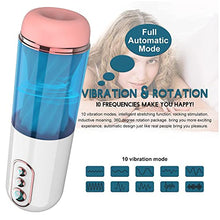 Load image into Gallery viewer, MaleMasturbatorsPocketPussyHandsFree-AutomaticSuckingAdultSexToysforMen,3DRealisticTextured,with3VacuumSuctionStroker&amp;5Vibration 5F6W
