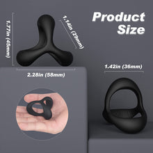 Load image into Gallery viewer, Rosenine Handheld Male Masturbators Cup and Silicone Penis Ring, for Men Masturbation with 3D Lifelike Vagina Sex Stroker, Ultra Soft Stretchy Cock Ring Support Erection Enhancing Ring Adult Sex Toy
