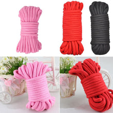 Load image into Gallery viewer, Magik 3-6 Pcs Soft Silk Touch Rope Solid Rope Sexy Toy BDSM Tie Up Fetish Restraint (6 Pack(2 Ea), 16.4 Ft/5M)
